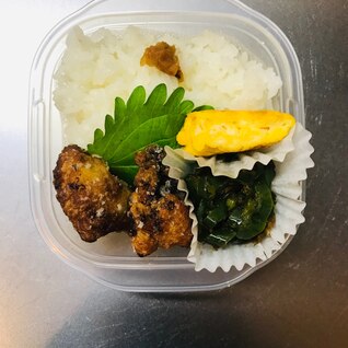 【冷凍弁当】唐揚げレシピ